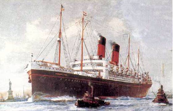 The Zeeland, which brought Wojciech "George" Lasica, the patriarch of the Lasica family, to Ellis Island in February 1912.